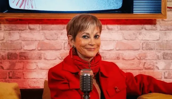 Isabelle Morini-Bosc en direct du studio de Good way prod à Boulogne-Billancourt
